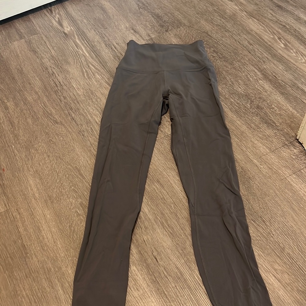 Grey lululemon align leggings